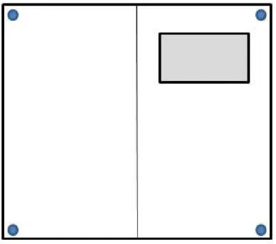 Gambar 3.7 Box Inverter Tampak Atas