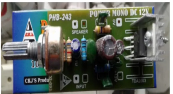 Gambar 2.9 Amplifier TDA2003 PHB243