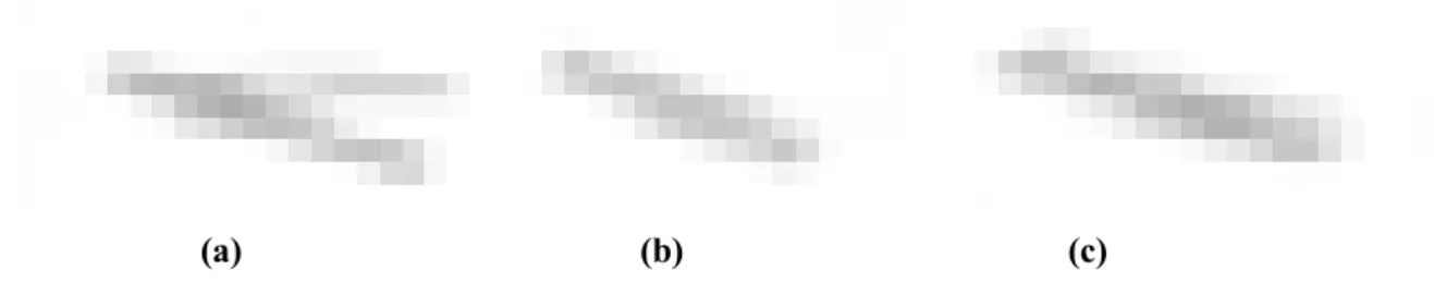Gambar 2.8. (a) Jahitan terputus satu-satu, (b) Jahitan terputus matras vertical, (c) Jahitan terputus matras horizontal.
