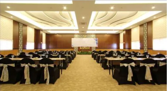 Gambar fasilitas  banquet  yang  ada di  Syariah Hotel Solo   (diambil  pada tanggal  20 Maret 2016)
