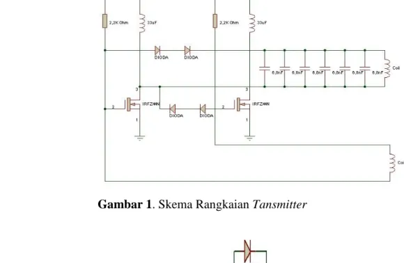 Gambar 2. Skema Rangkaian Receiver 