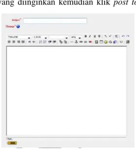 Gambar 13. Tampilan compose a web page  Pilih toggle htm source kemudian copy embed pdf klik save and display