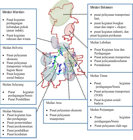 Gambar 2.7 Pembagian Wilayah Kota Medan 
