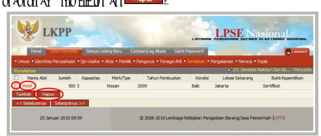 Gambar Halaman Pengalaman Perusahaan 