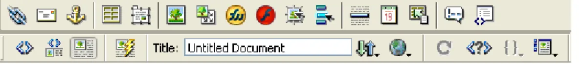 Gambar 2.5. Toolbar 2.4.5 Insert  Bar