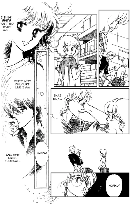 Gambar 4.3 Komik Chizumi &amp; Fujiomi  (Sumber: Dok. Pribadi) 