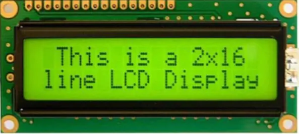 Gambar 2.6 LCD 16 x 2 