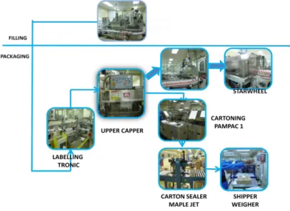Gambar 2.1 Alur Proses Packaging di Kaps All 