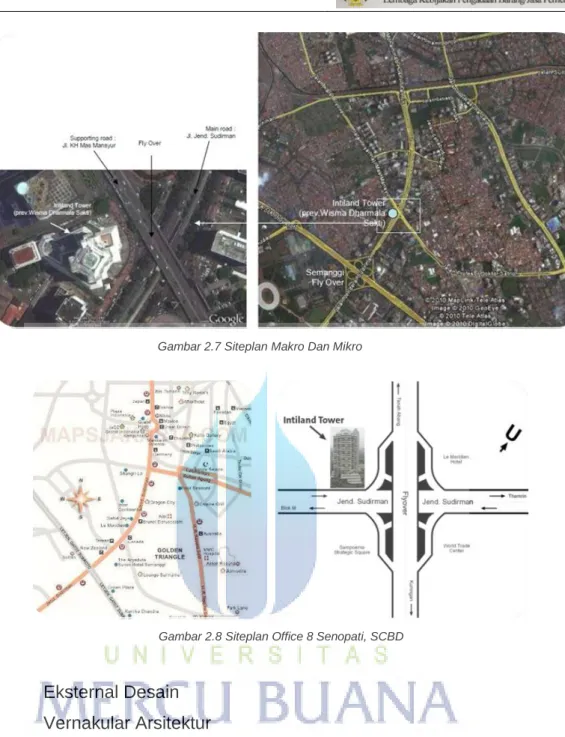 Gambar 2.7 Siteplan Makro Dan Mikro 