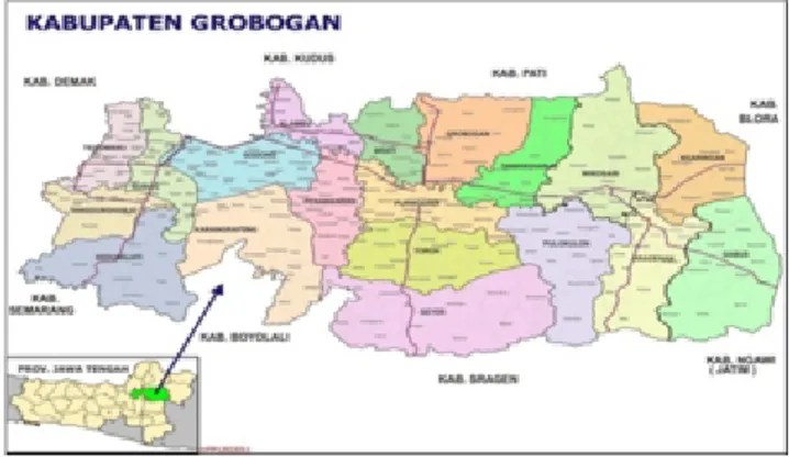Gambar 6.1. Kondisi eksisting kota purwodadi  Grobogan 