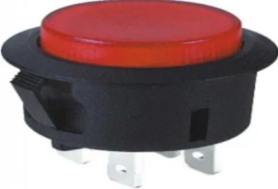 Gambar 2.9 Bentuk fisik push button 