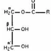 Gambar 9. Struktur Kimia Monogliserida 