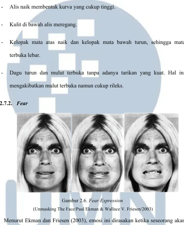 Gambar 2.6. Fear Expression 