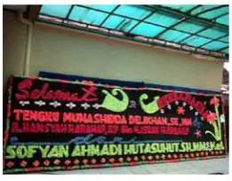 Gambar 2.2 Papan Bunga Yang Telah 