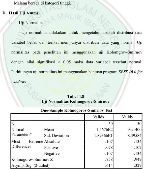 Diagram di atas dapat kita lihat bahwa tingkat kecemasan yang ada  pada siswa kelas VIII di SMP Muhammadiyah II Malang, diketahui yang  mengkategorikan tinggi  66% (33orang) dan pada kategori sedang sebesar  34%  (17  orang)  serta  yang  mengkategorikan  