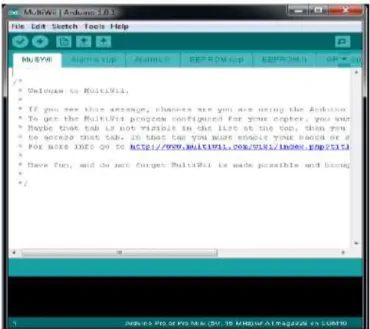 Gambar 2.13 Arduino IDE Software 