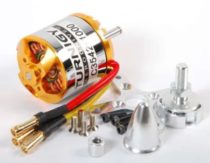 Gambar 2.2 Motor brushless 