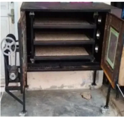 Gambar 1. Alat pengering lada 