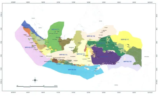 Gambar 4.1 Peta Pembagian Wilayah Pengelolaan Perikanan di Indonesia