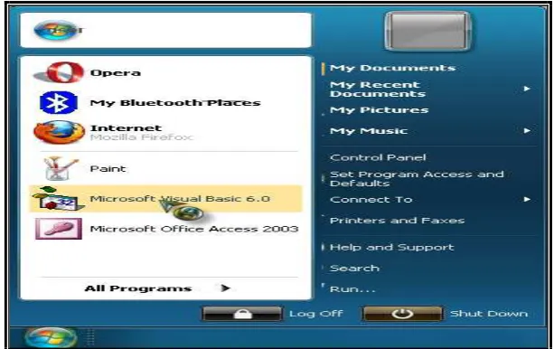 Gambar 2.1. Jendela Start Untuk Memulai Program Visual Basic 6.0  