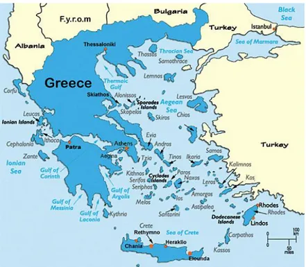Gambar 3  Perbatasan Yunani 