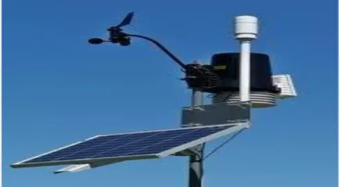 Gambar 9. Automatic weather station (AWS)  4.2.10. Thermohigrograph 