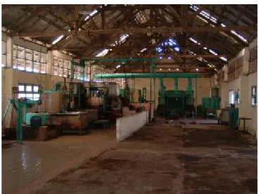 Gambar  31  Kondisi pabrik lak Banyukerto (Koleksi Pribadi 2005) 