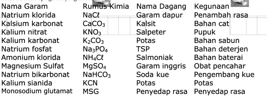 gambar 1.4 garamgambar 1.4 garam