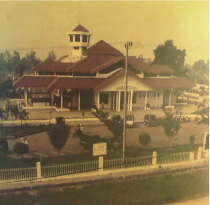 Gambar 1.3 Foto Bagian Depan Terminal Pinang Baris Dalam Dokumentasi Awal 
