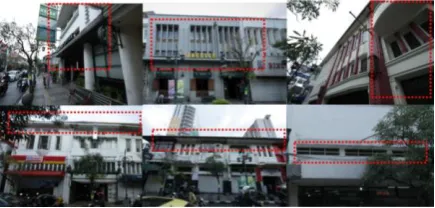 Figure 9, the old adaptation of the building to the 