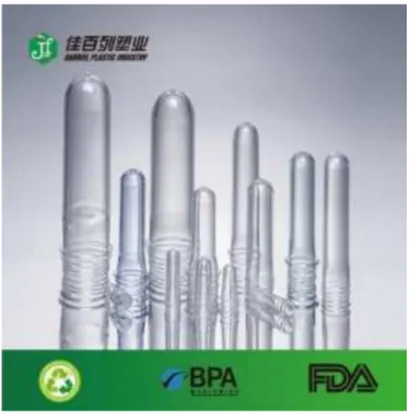 Gambar 2.11 Preform PET Sumber : google.com 4. Blow moulding