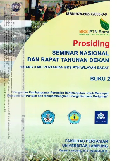 PROSIDING Seminar Nasional Dan Rapat Tahunan Dekan Bidang Ilmu ...