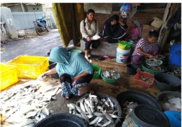 Tabel 2. Contoh Aktivitas Menghitung dan Membilang di Pasar Ikan Gebang  Kabupaten Cirebon 