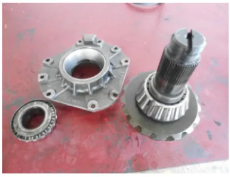 Gambar 2. Bagian Utama Middle Axle 