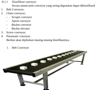 Gambar 1.1 Belt Conveyor 