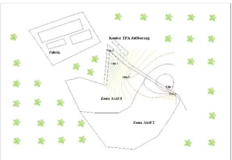 Gambar 8 Layout Sebaran Konsentrasi SO 2