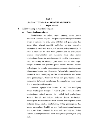 BAB II KAJIAN PUSTAKA DAN KERANGKA BERPIKIR A. Kajian Pustaka 1. Kajian ...