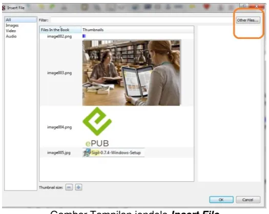 Gambar. Jendela Add Existing Files 