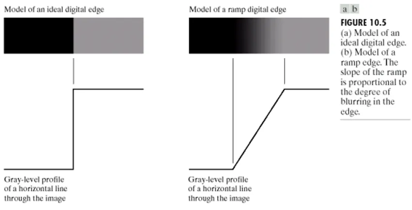 Gambar 3. Edge Detection  Magnitude dari turunan pertama bisa 