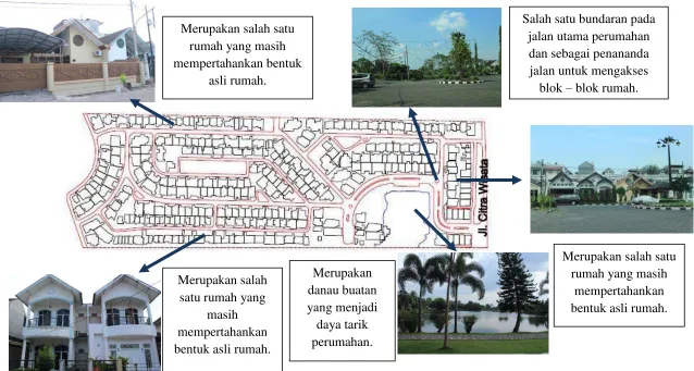 Gambar 4.2 Eksisting Perumahan Citra Wisata 