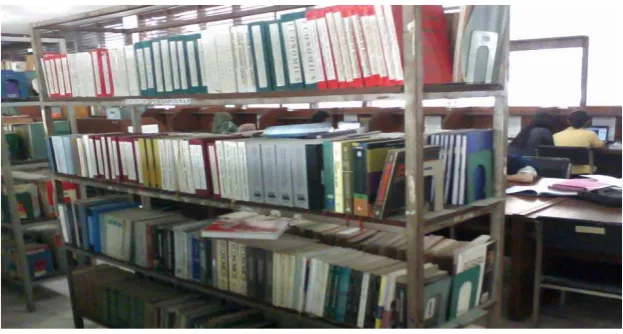 Gambar 3.1 Koleksi buku perpustakaan Fakultas Ekonomi Universitas Sumatera Utara 