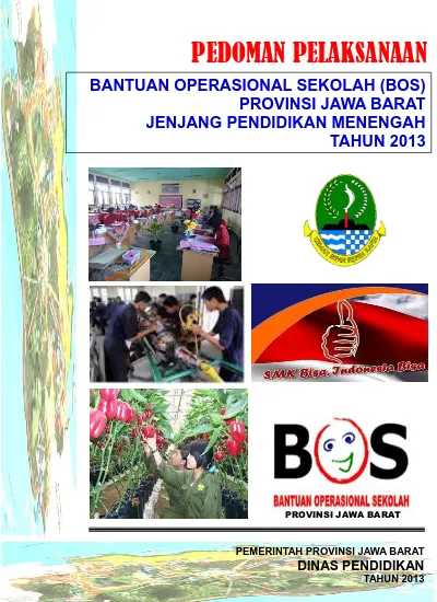 Pedoman Pelaksanaan Bantuan Operasional Sekolah Bos Provinsi Jawa Barat Jenjang Pendidikan 1712