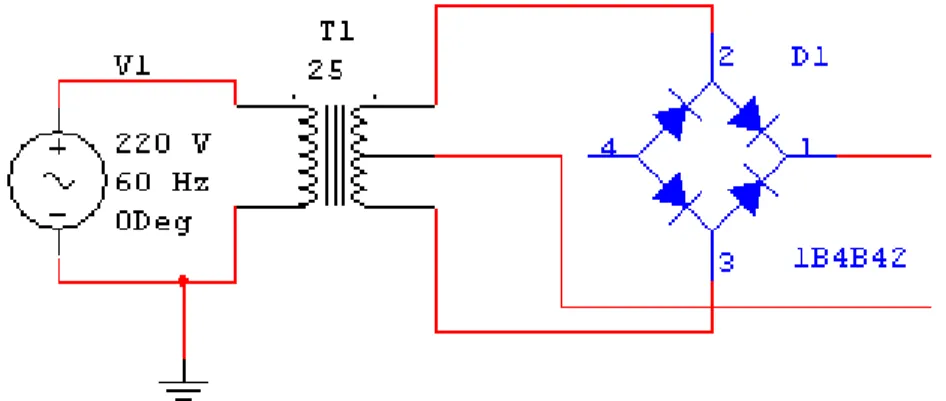 Gambar 3.2 Rangkaian charger 