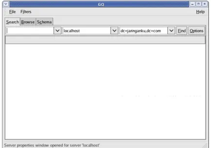 Gambar 2.2 Tampilan awal program GQ 