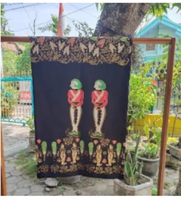Gambar 2.1.1 Limbah perca    Gambar 2.1.2 Batik Bojonegoro 
