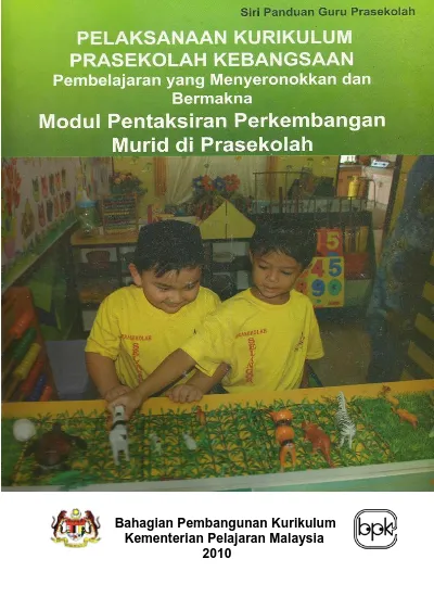 Modul Pentaksiran Perkembangan Murid Prasekolah