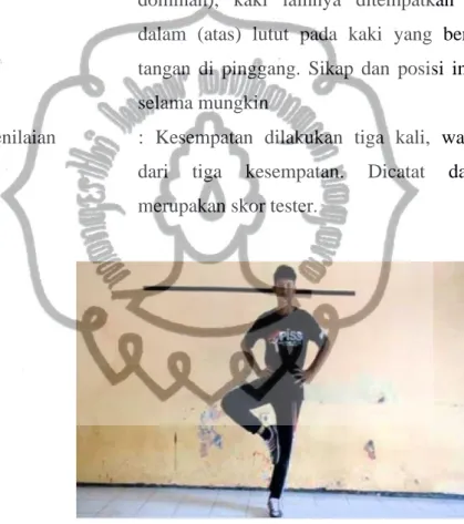 Gambar 1.10 Pengukuran Keseimbangan 