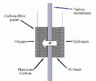 Gambar 2.5 MEA (Membrane Elektrode Assembly)