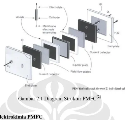 Gambar 2.1 Diagram Struktur PMFC [2]