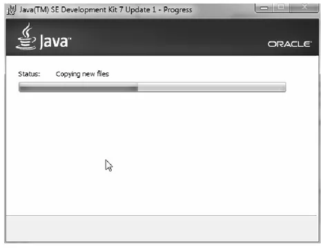 Gambar 2.4 Penyalinan file installer dari Java SDK  4.  Di Install To, Anda dapat menentukan lokasi instalasi